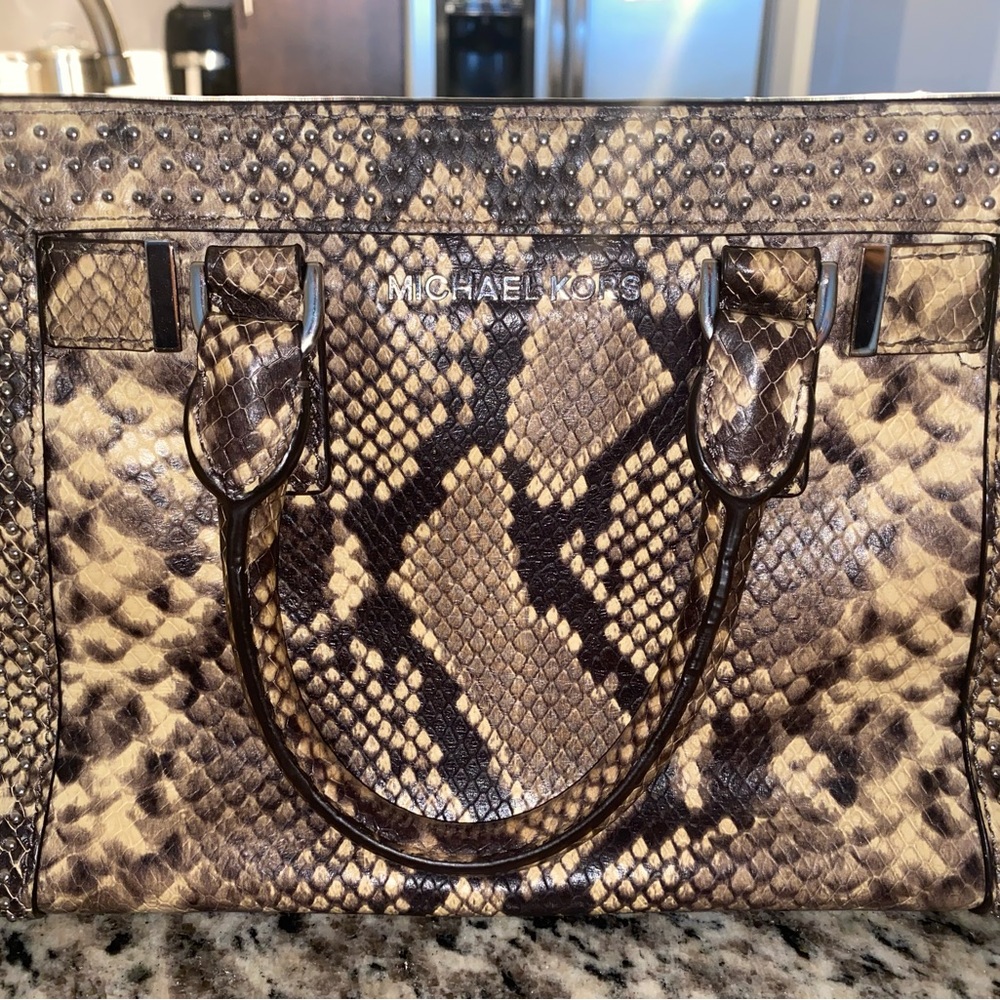 Michael Kors Snake Skin Print
